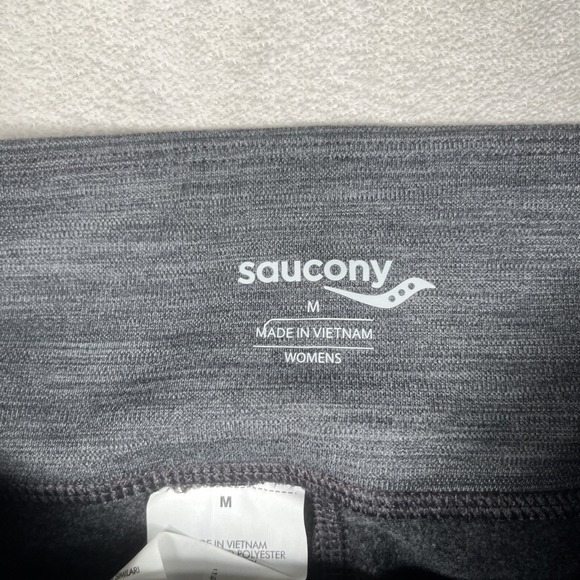Saucony Solstice Legging Women M Running Reflective Soft-Lined Cold Weather NWT - Picture 5 of 10